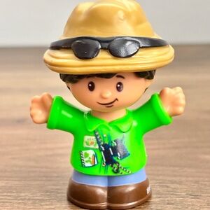 Fisher Price Little People Green Safari Guide Zoo Toy Figure Replacement 2019